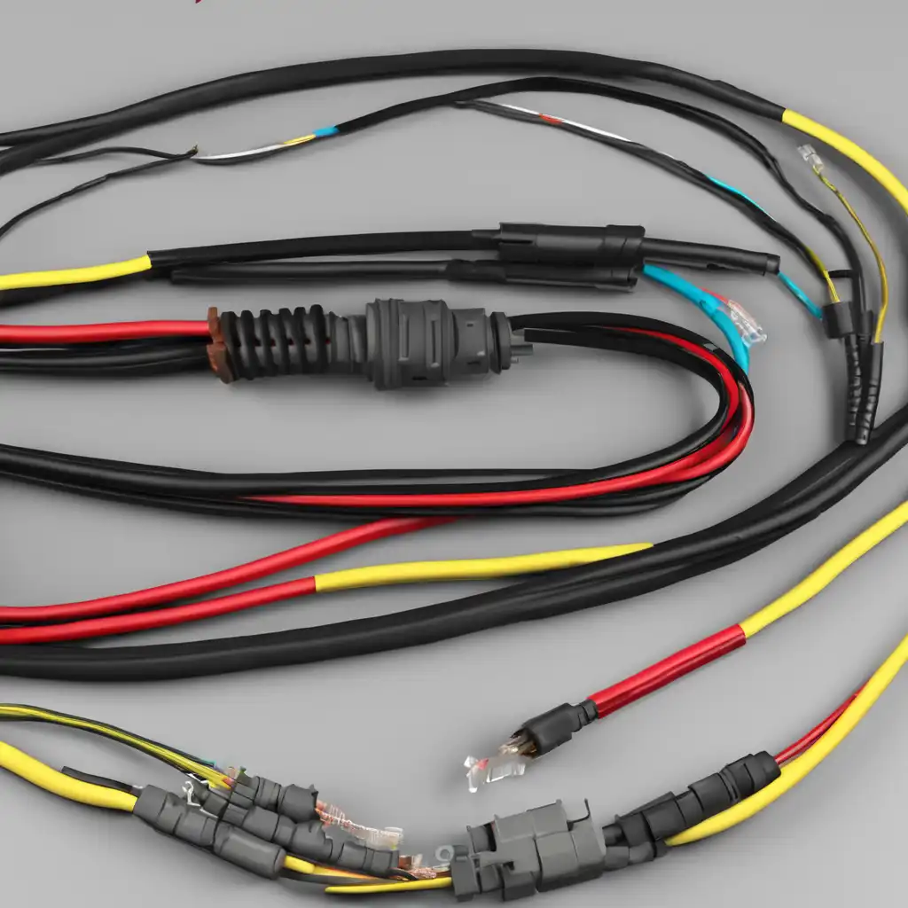 What type of wire is used in a wiring harness